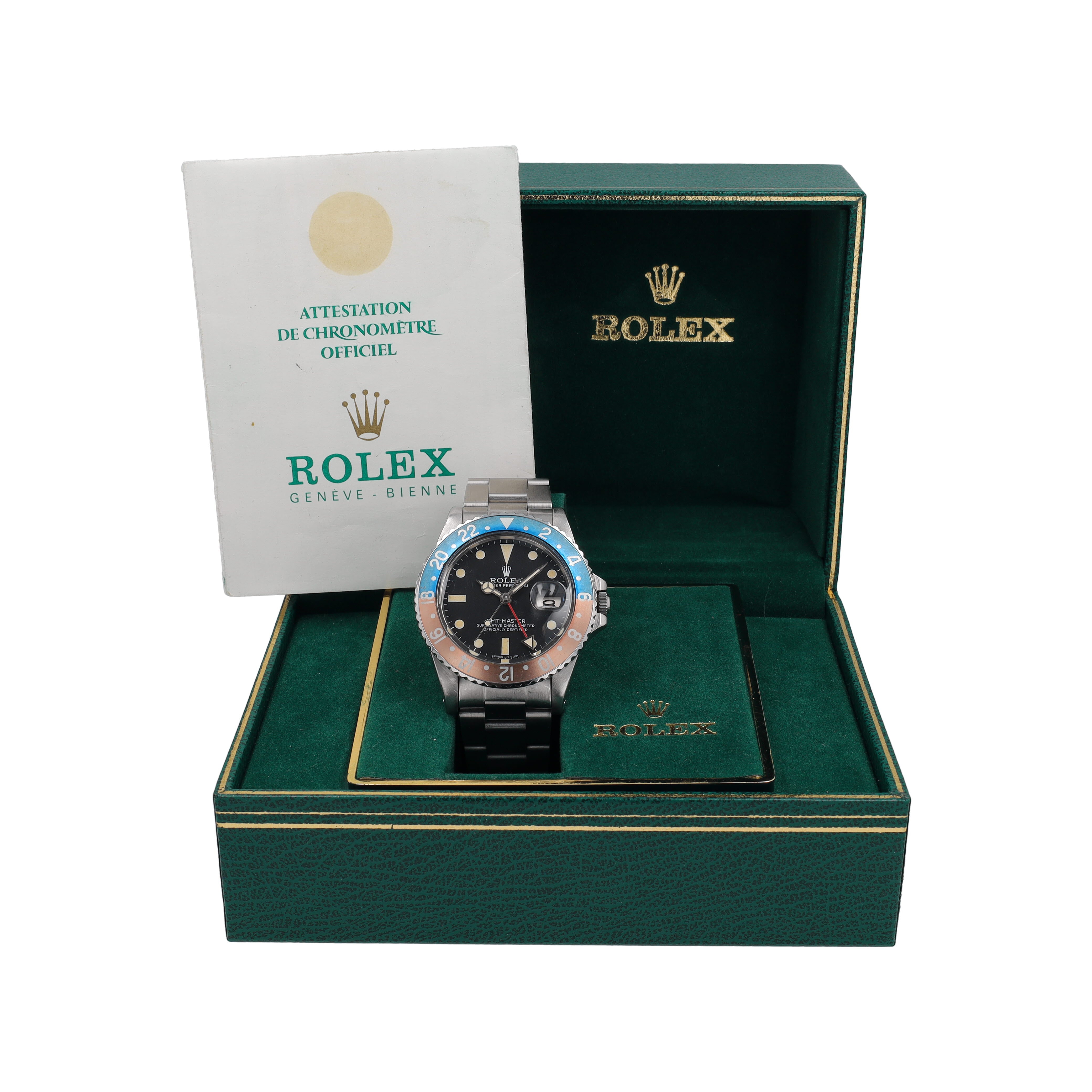 Rolex GMT-Master 16750 w/ Box & Paper 1979