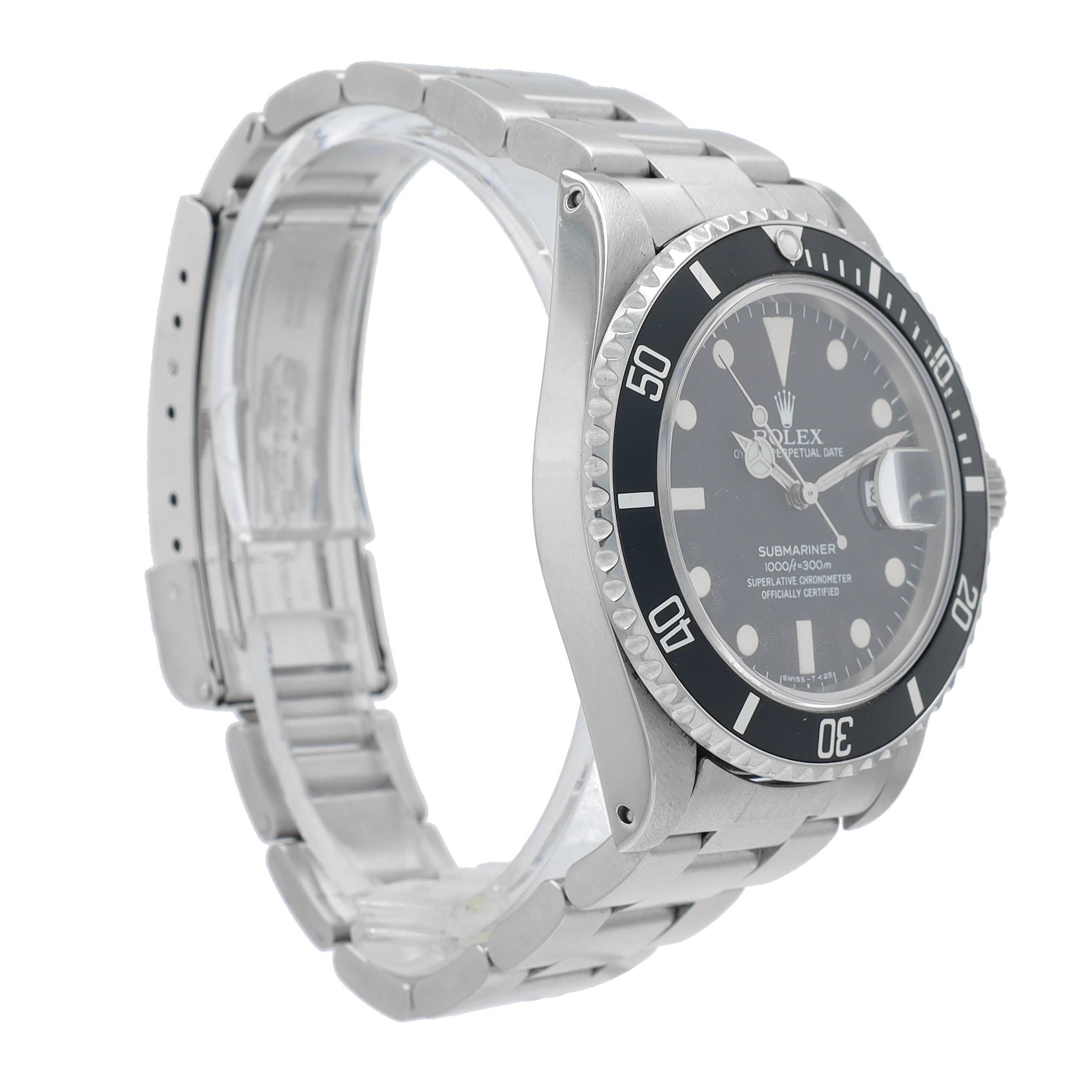 Rolex Submariner 16800 w/Box & Paper YR:1984