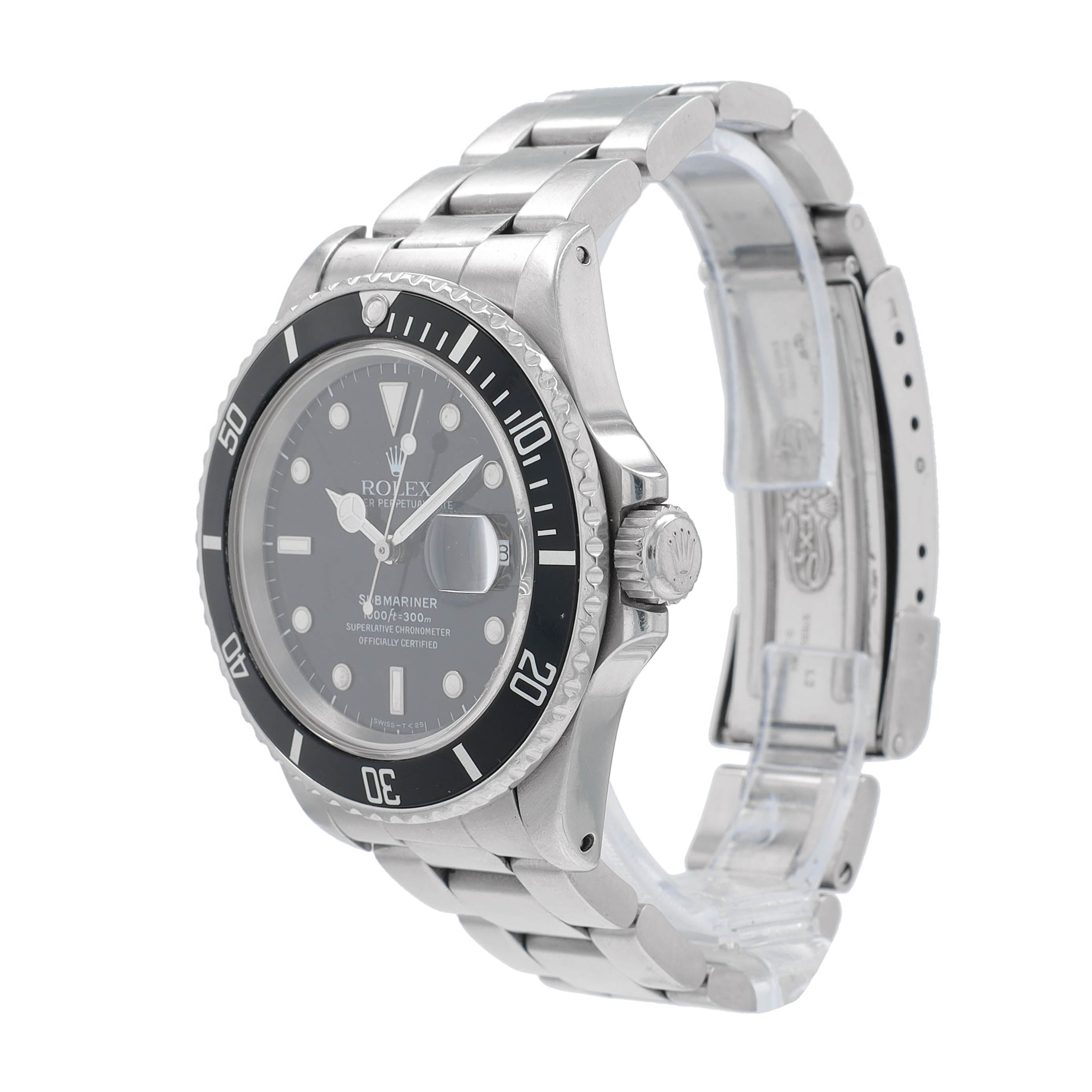 Rolex Submariner 168000 w/ Box & Paper YR:1986