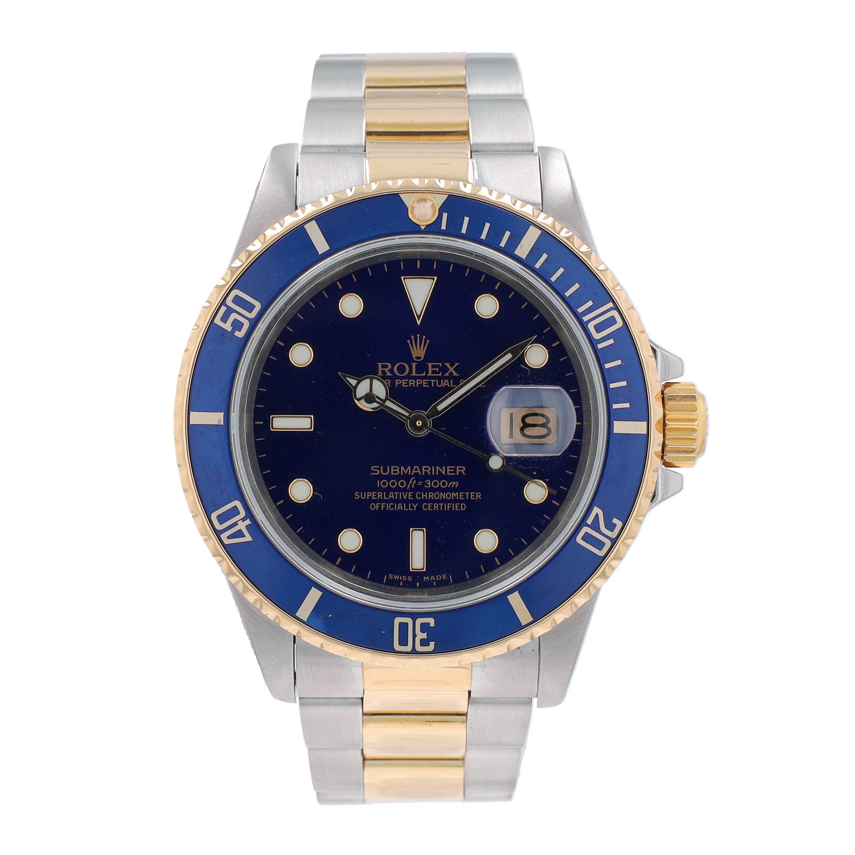 Rolex Submariner 16803 w/ Box & Paper YR:1987