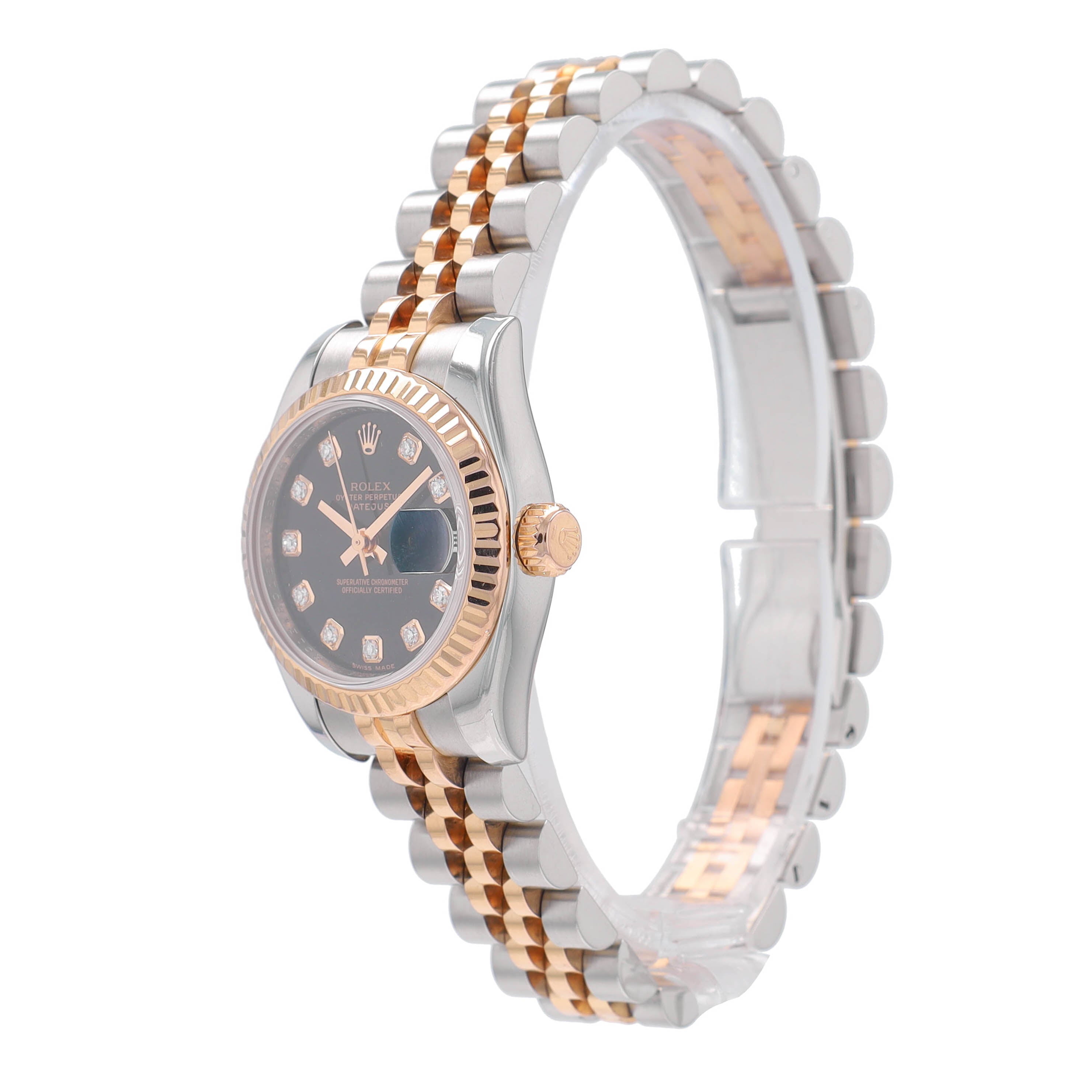Rolex Datejust 26 179171 w/ Service Card YR:2001