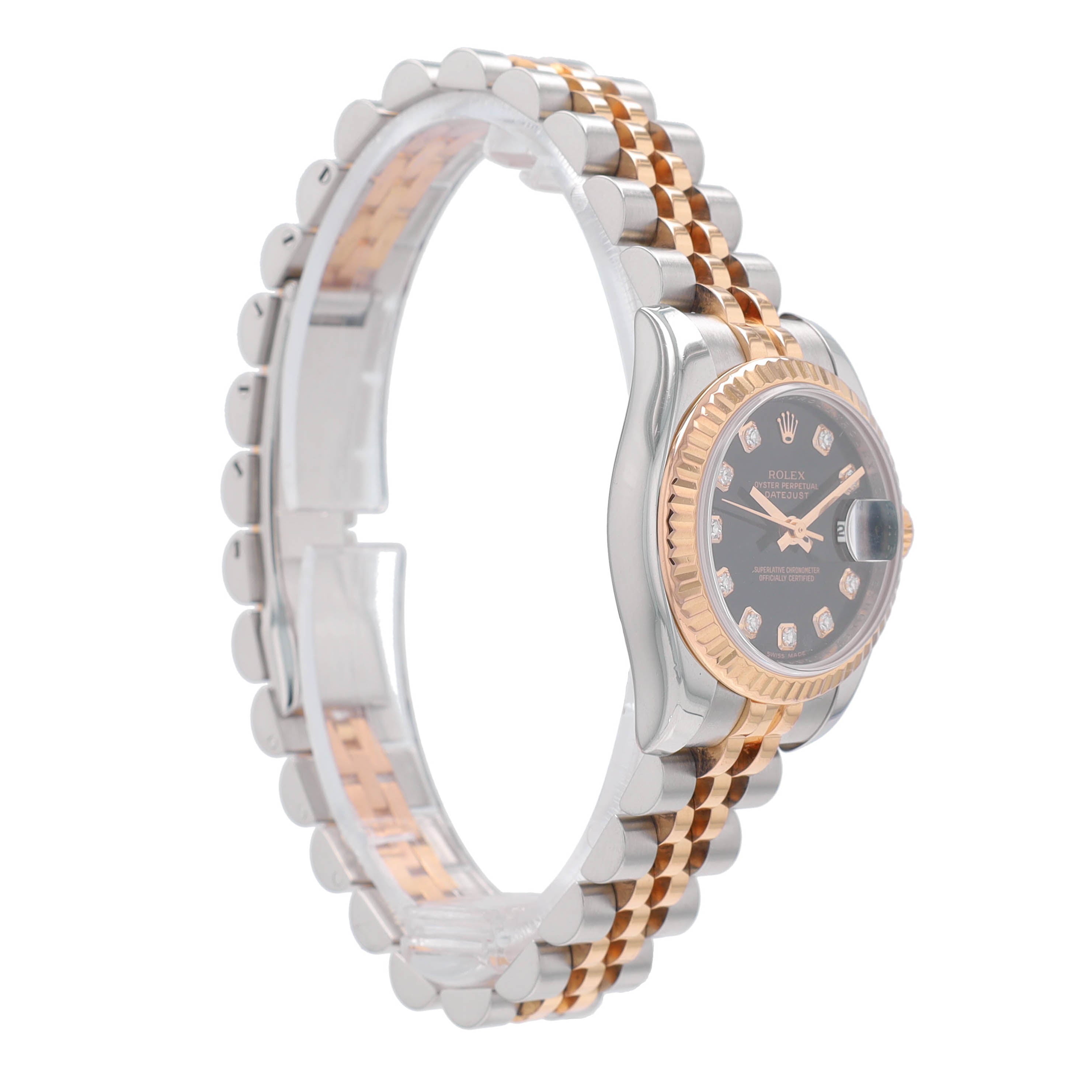 Rolex Datejust 26 179171 w/ Service Card YR:2001