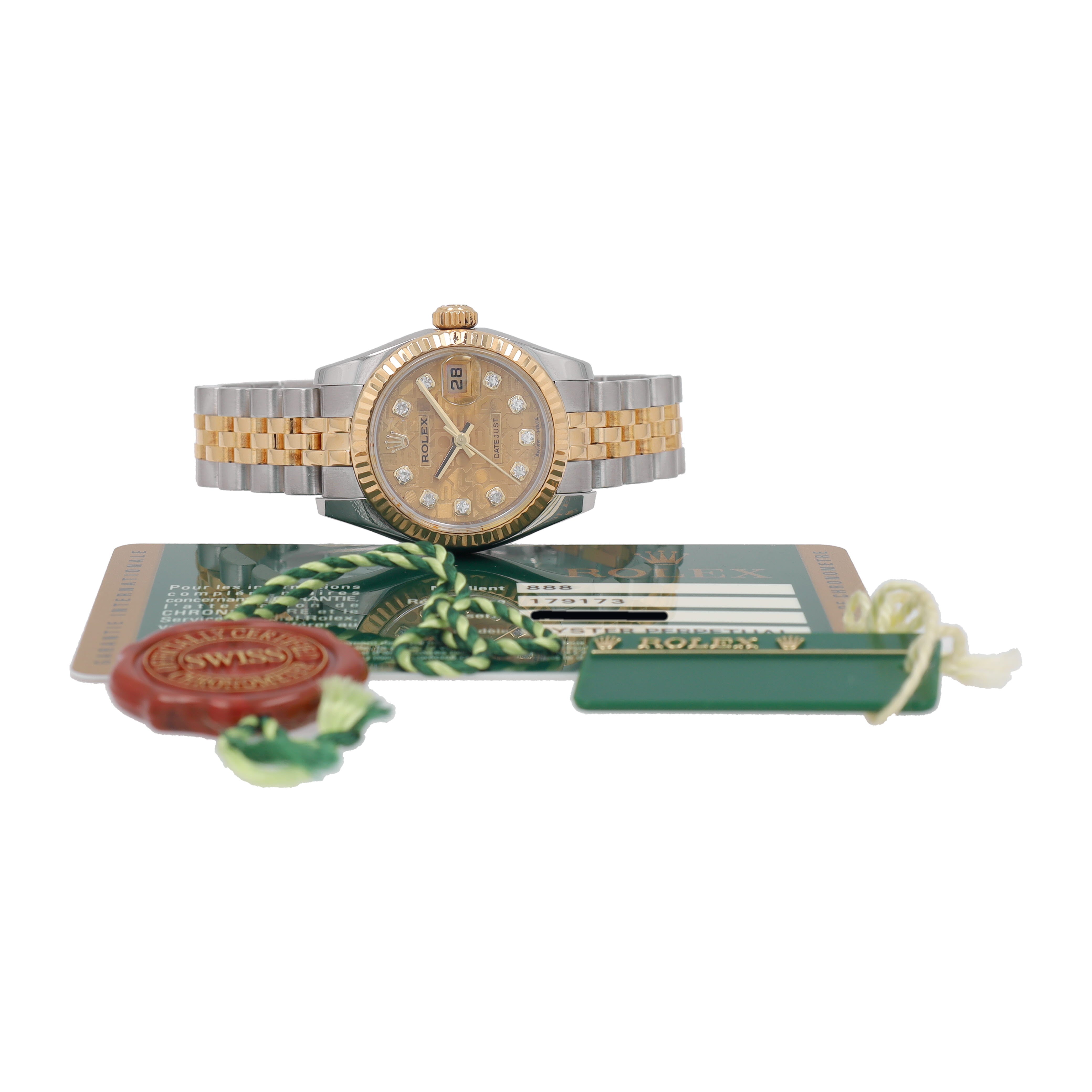 Rolex Datejust 26 179173 w/ Box & Cert 2013