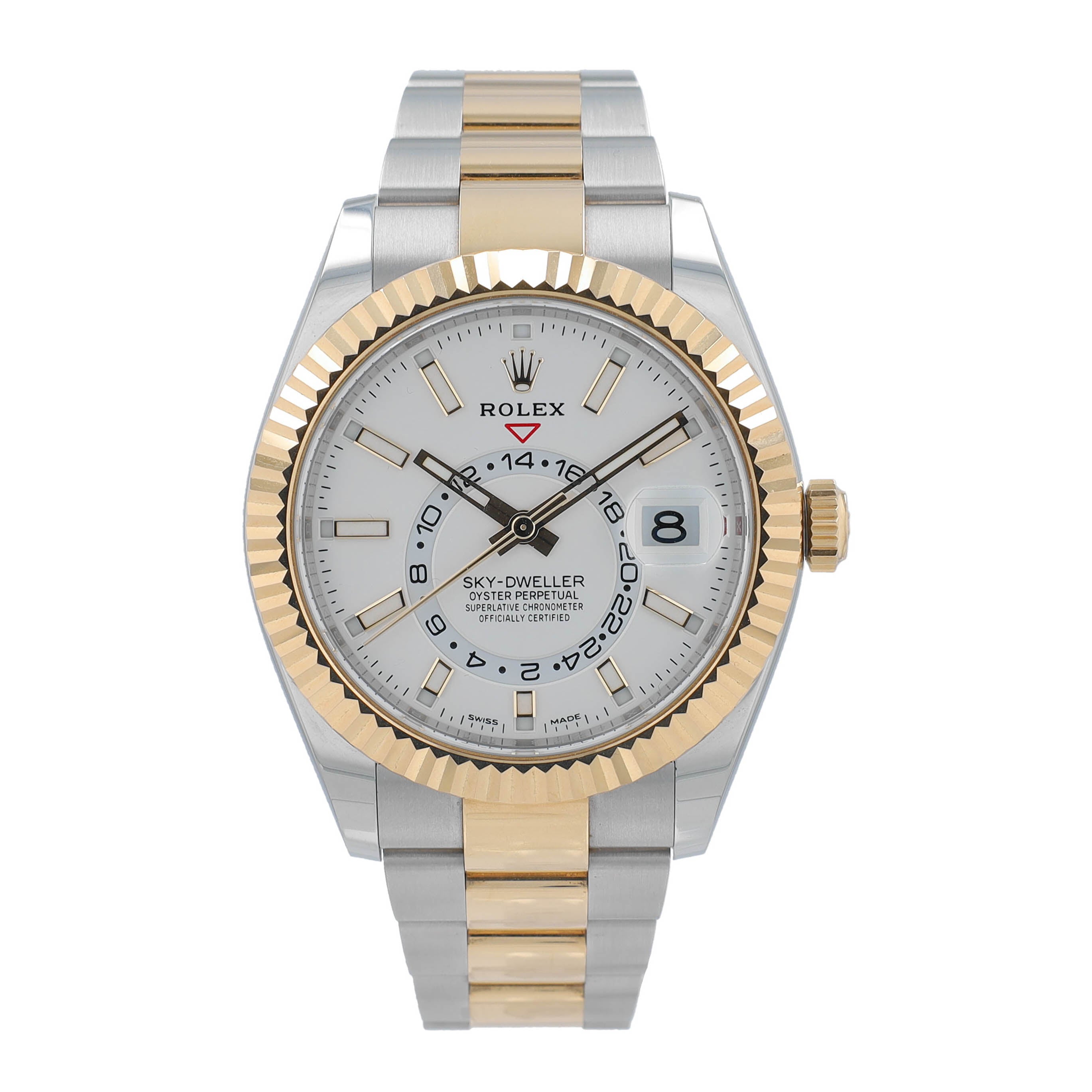 Rolex Sky-Dweller 326933 w/ Box & Certificate YR:2010 & UP