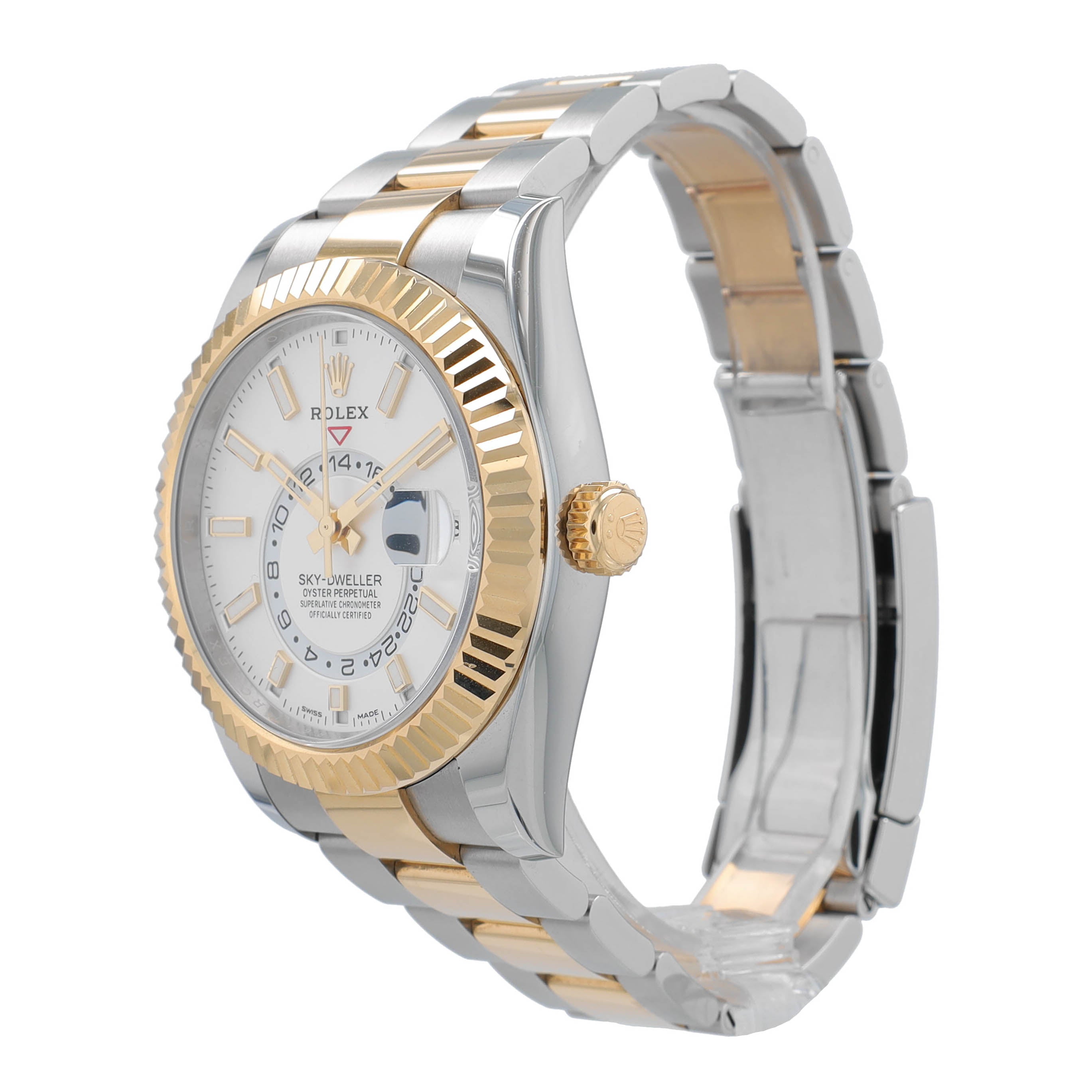 Rolex Sky-Dweller 326933 w/ Box & Certificate YR:2010 & UP