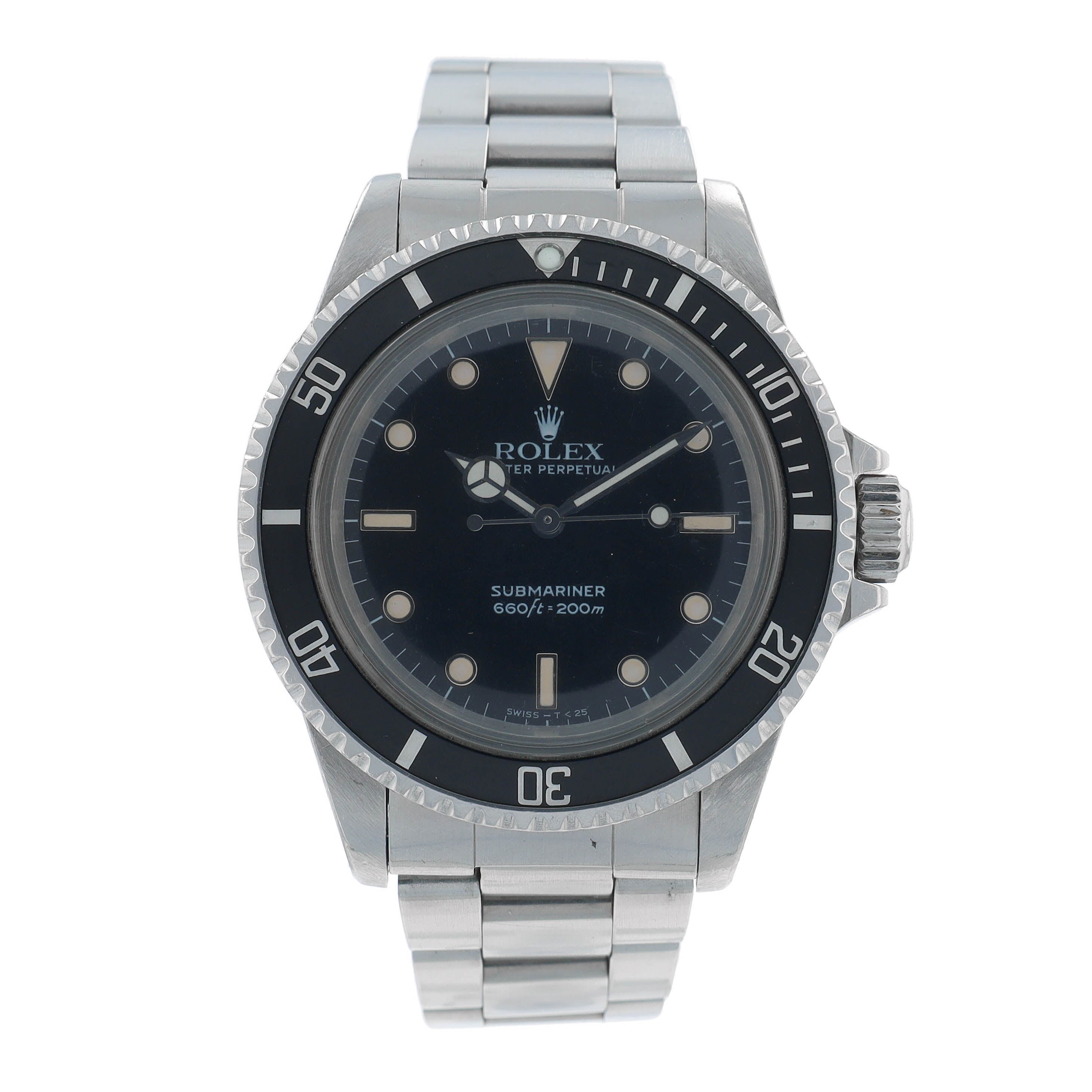 Rolex Submariner 5513 w/ Box & Cert YR:1987