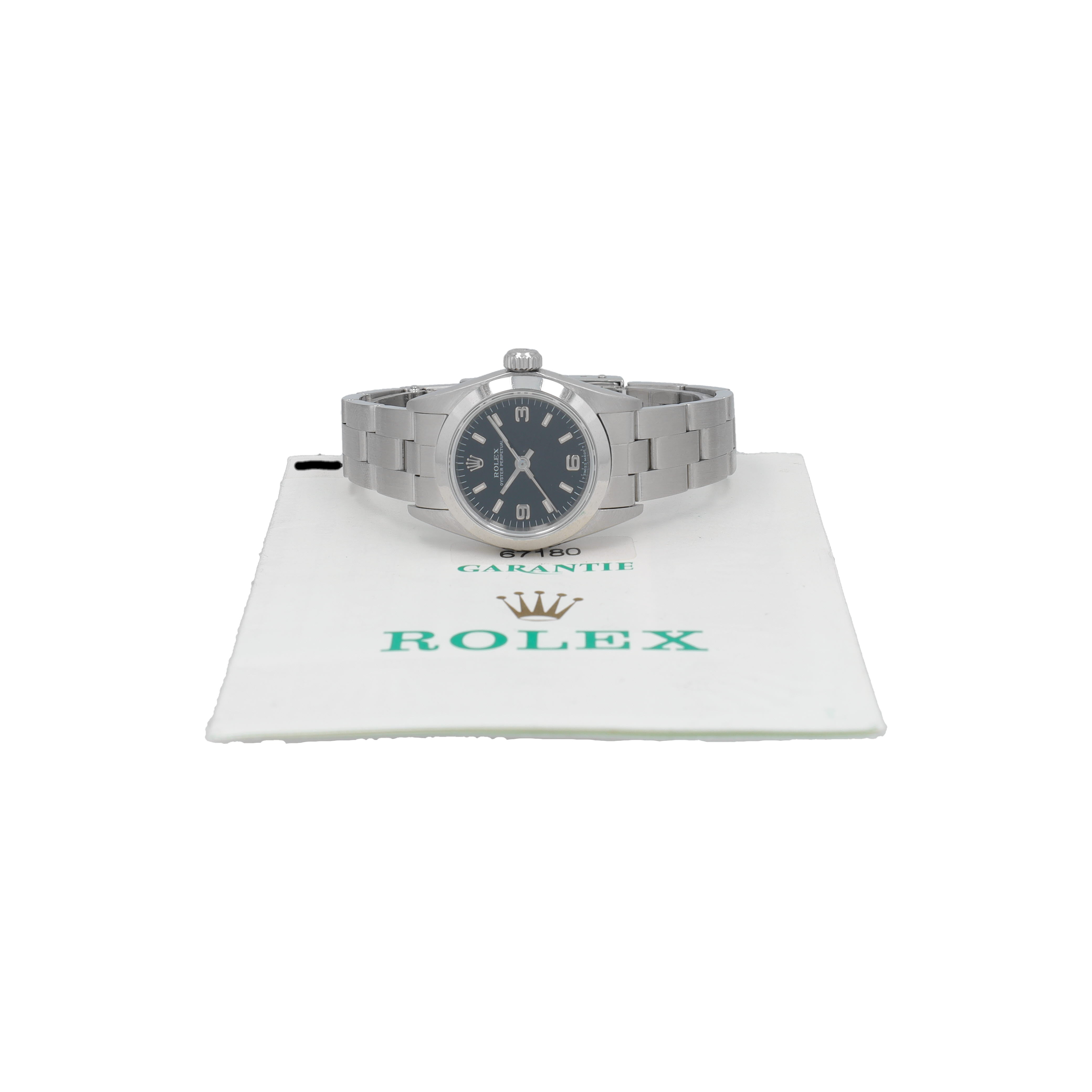 Rolex Oyster Perpetual 67180 w/ Box & Paper YR:1997