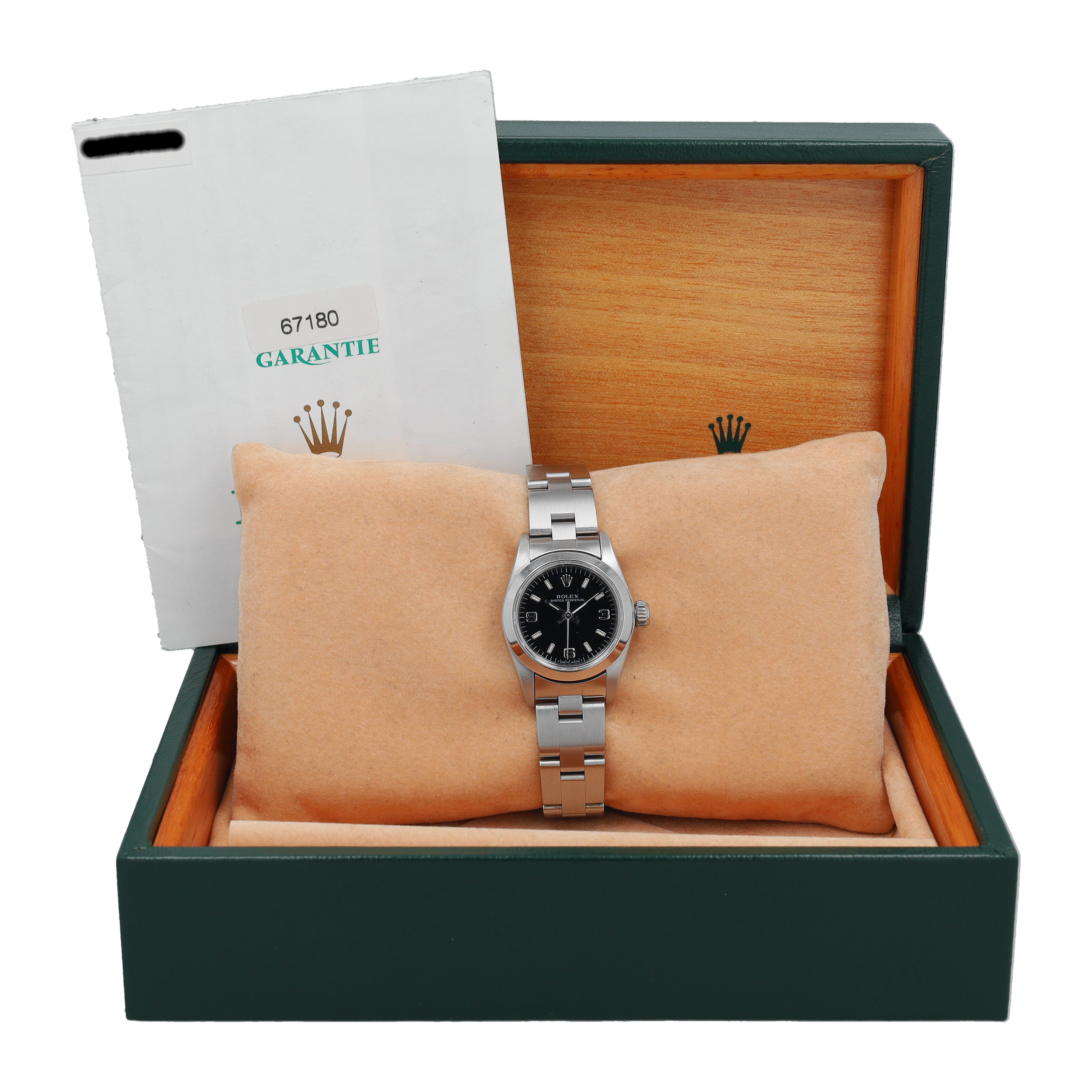 Rolex Oyster Perpetual 67180 w/ Box & Paper YR:1997