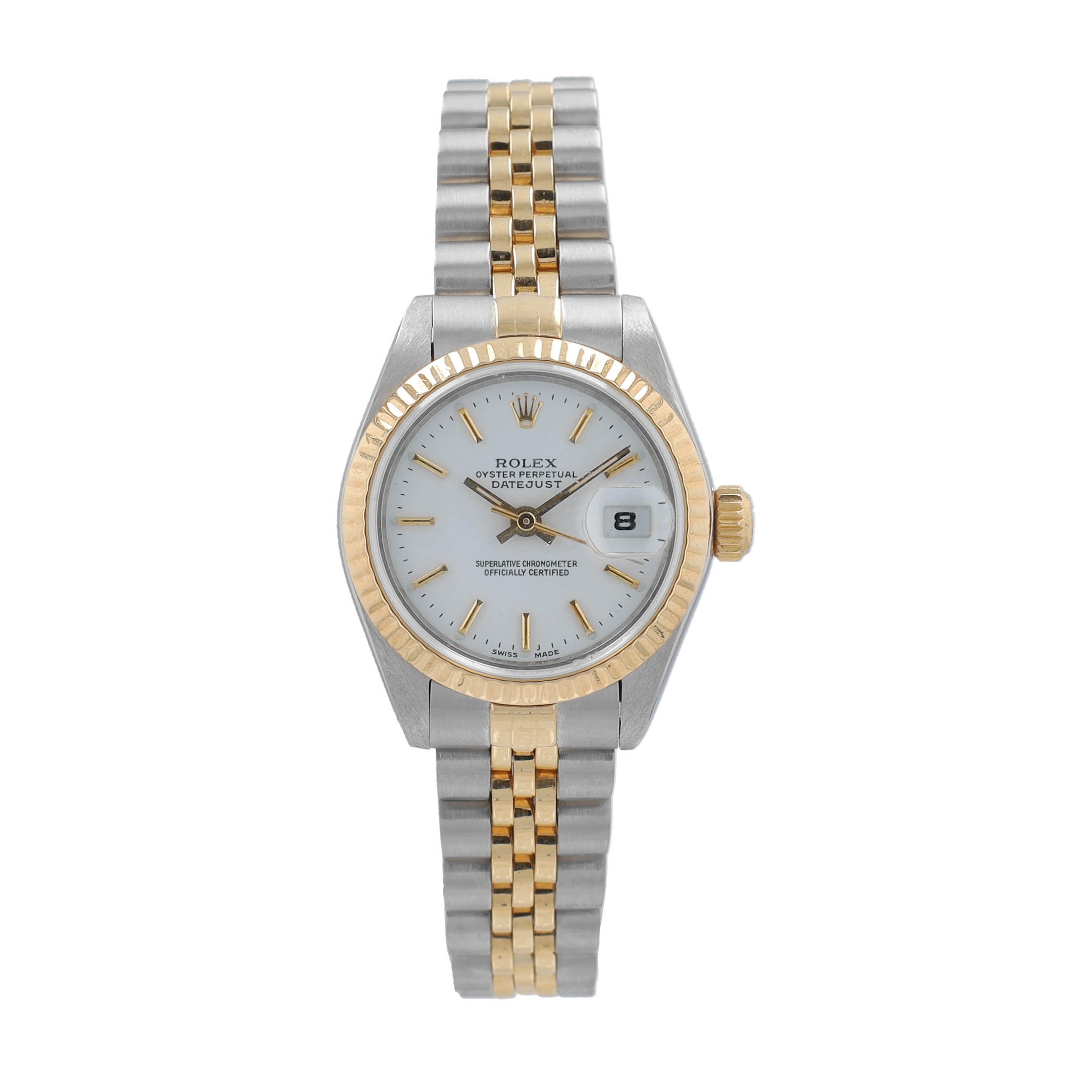 Rolex Datejust 26 69173 w/ Box & Cert YR:1989