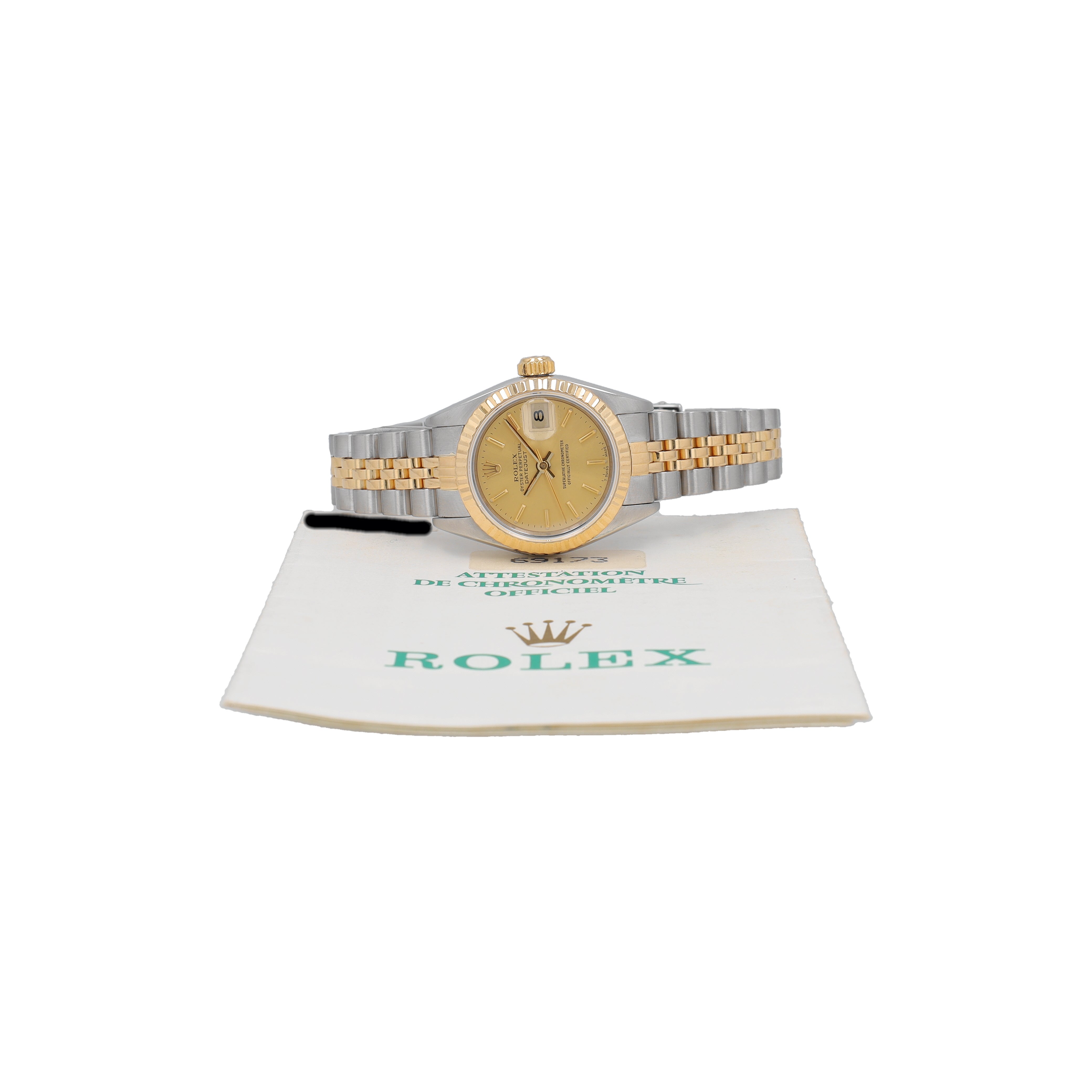 Rolex Datejust 26 69173 w/ Box & Paper YR:1992