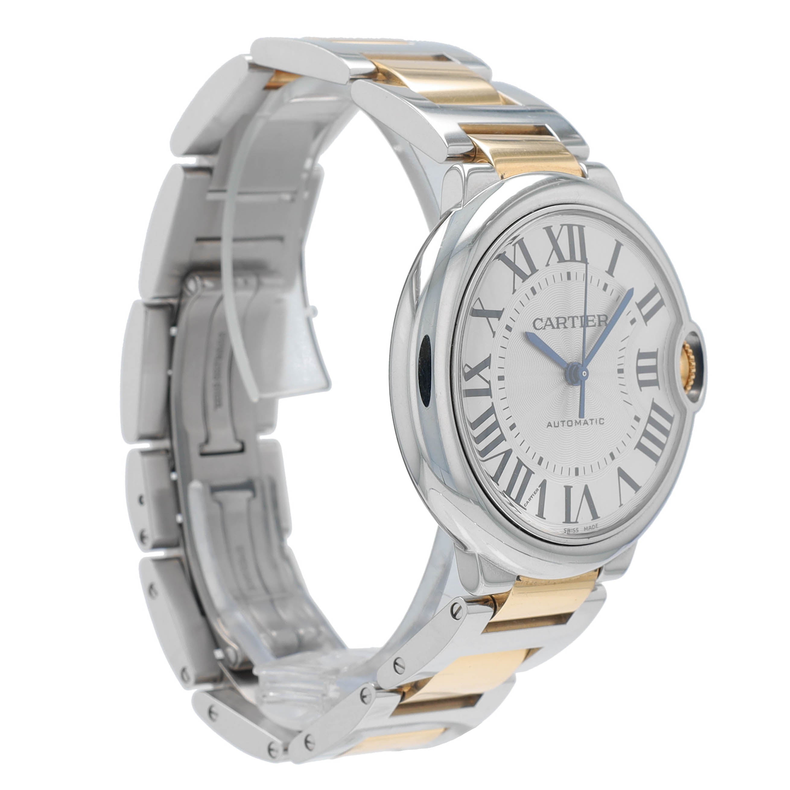Cartier Mens Two-Tone Ballon Bleu