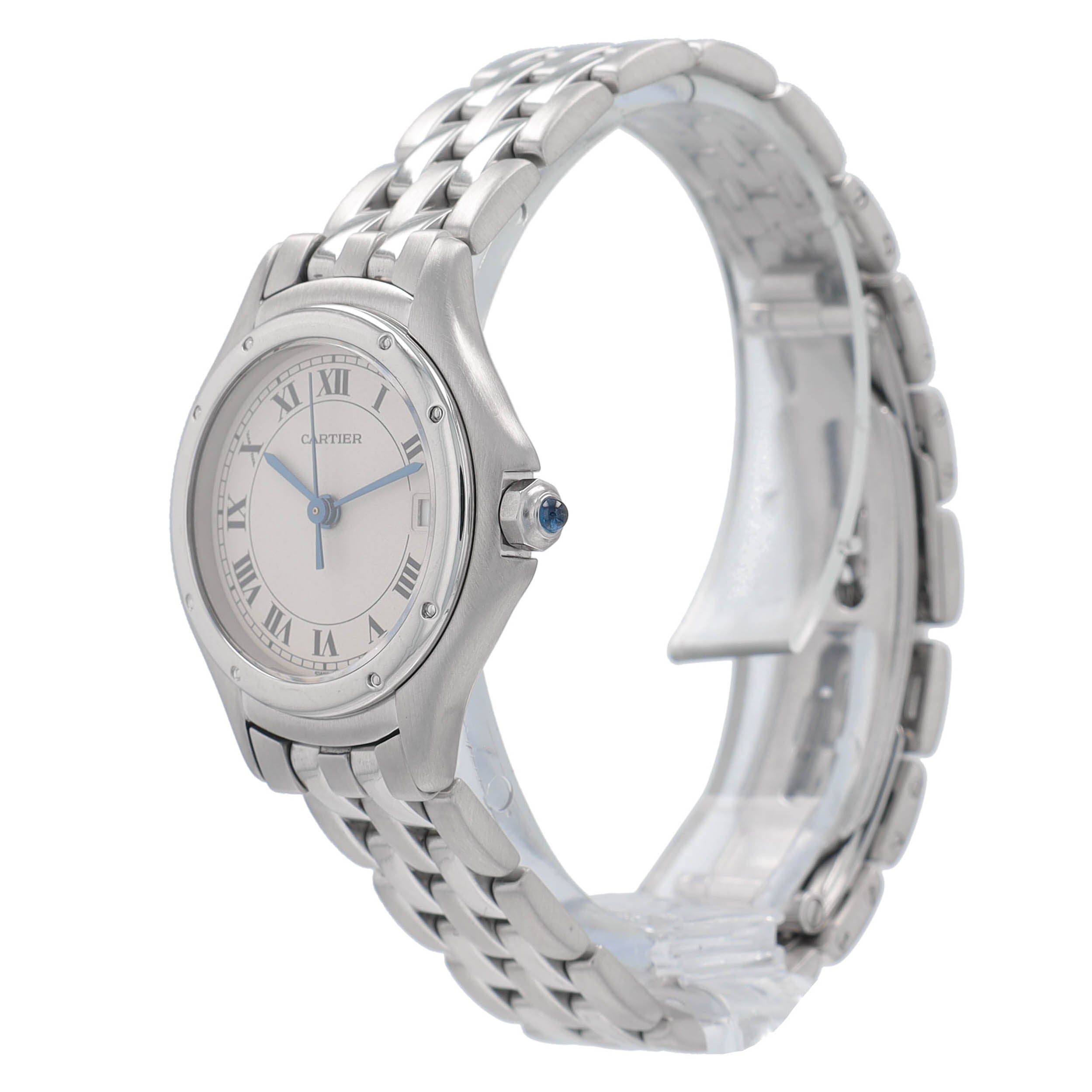 Cartier Cougar Panthere SS Ladies w/ Cert