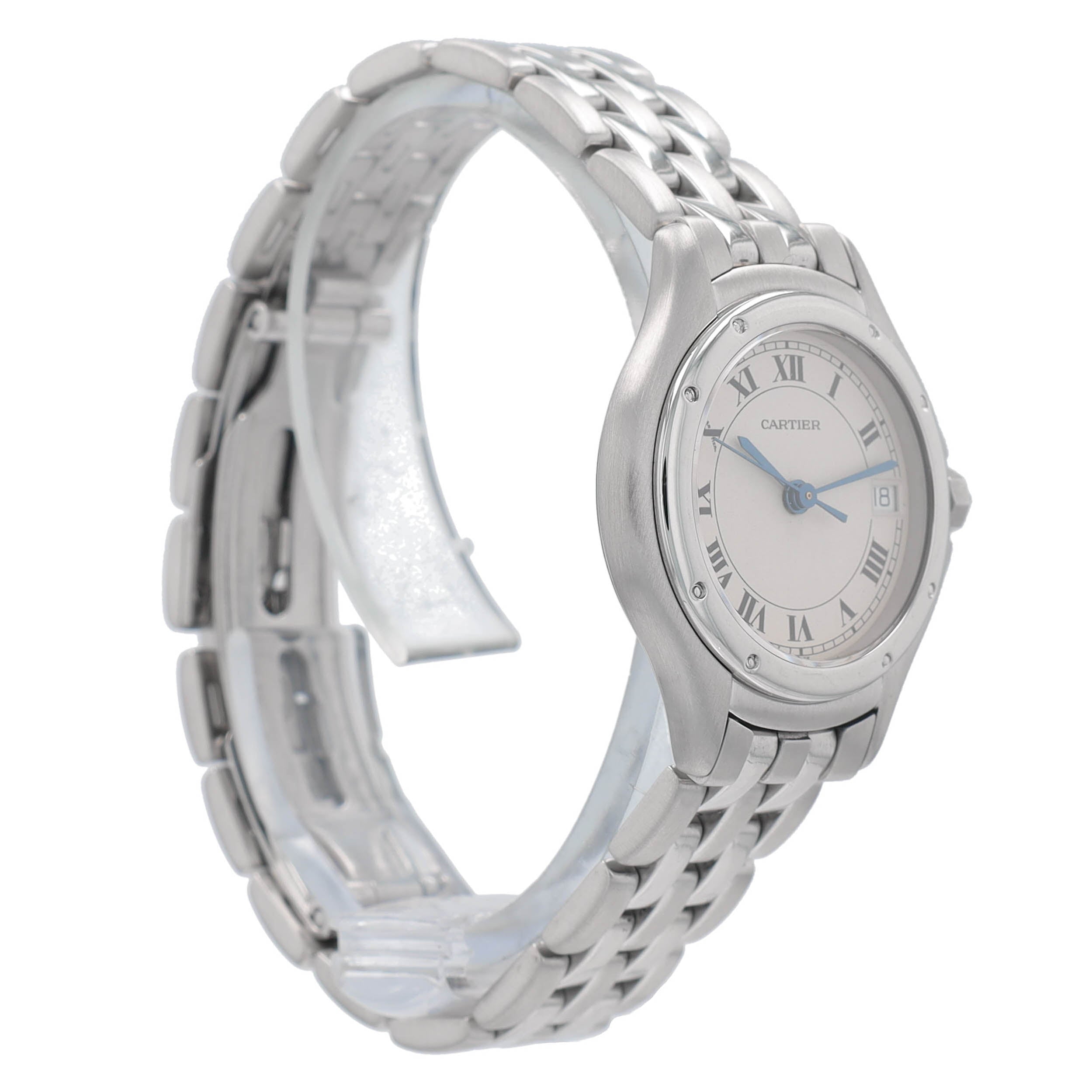 Cartier Cougar Panthere SS Ladies w/ Cert