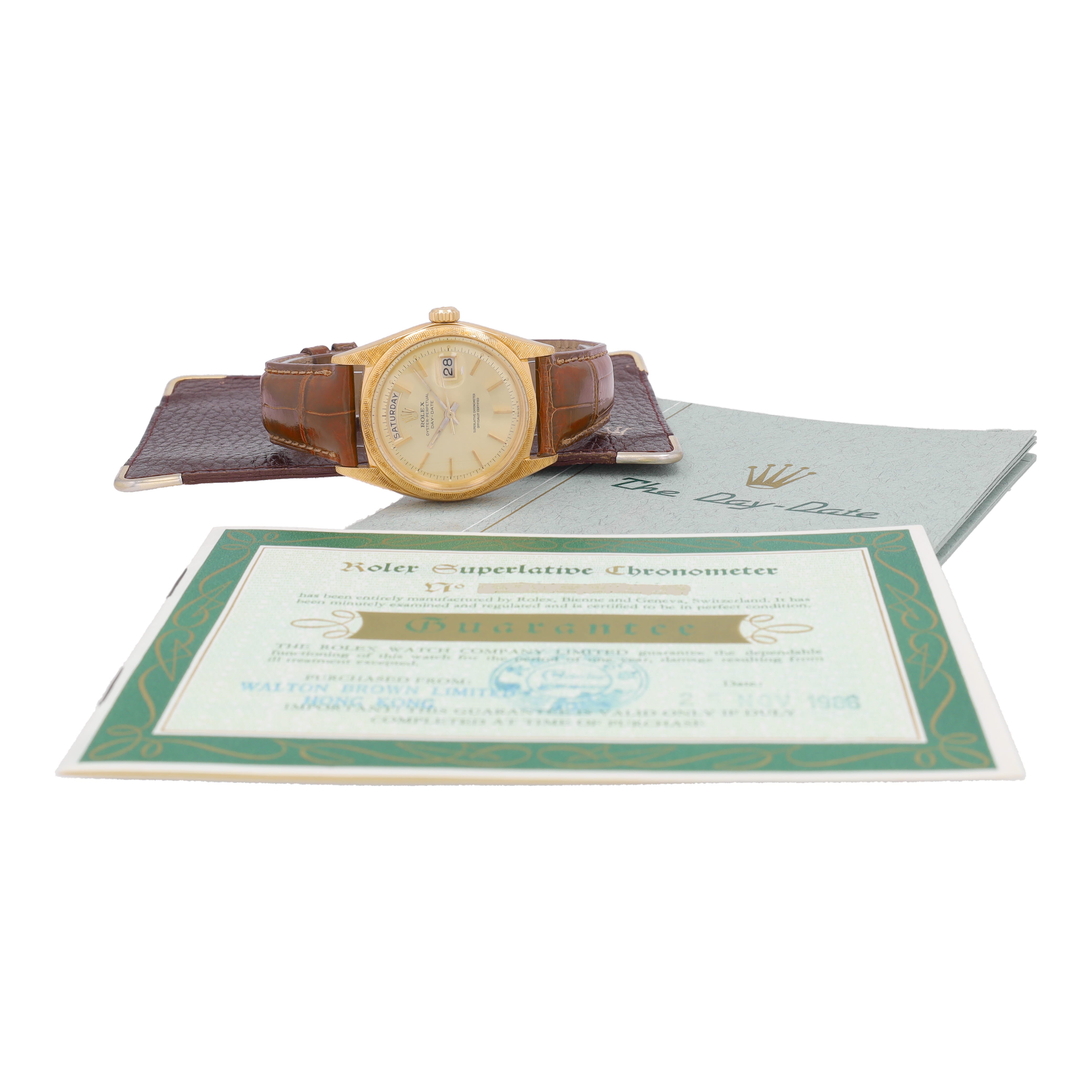 Unworn Rolex Day-Date 36 1807 YR:1966