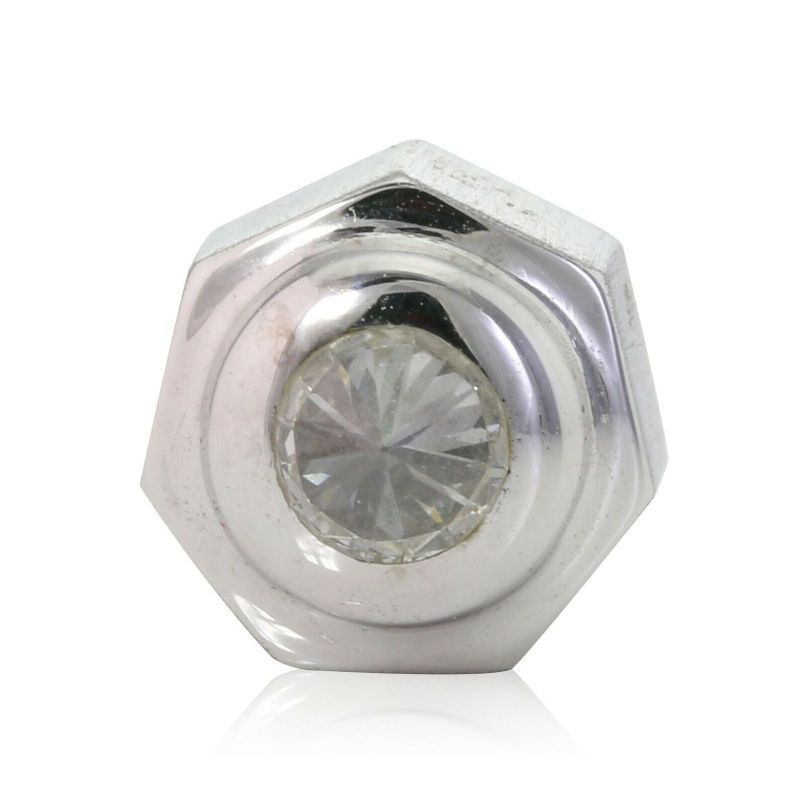 Original Cartier Pusher 18K White Gold with Genuine Diamond